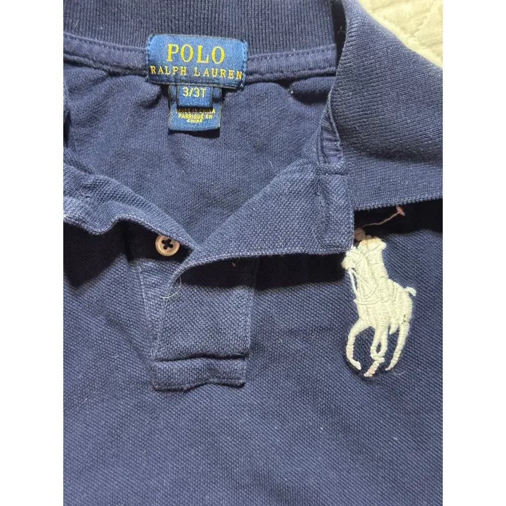 Ralph Lauren Little Boys LOT 5 Polo Shirts 2T/3T